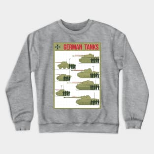 German Tanks Crewneck Sweatshirt